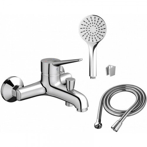 Смеситель для ванны Dorff Optima D2010008 Хром на стену