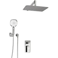 Душевая система WasserKRAFT Alme A16069 Хром латунь встраиваемый