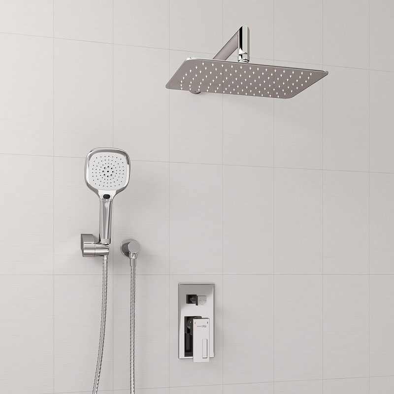 Душевая система WasserKRAFT Alme A16069 Хром латунь встраиваемый