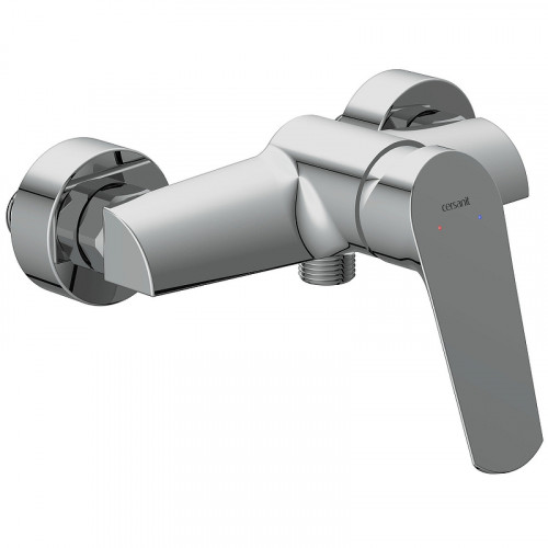 Смеситель для душа Cersanit Flavis 63036 Хром латунь на стену
