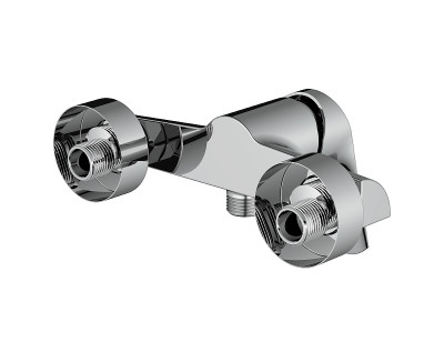 Смеситель для душа Cersanit Flavis 63036 Хром латунь на стену
