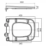 Комплект унитаза с инсталляцией BelBagno Ardente-C BB3202CHR-MB/BB3202SC-MB/BB002-80/BB007-PR-NERO.M с сиденьем Микролифт и Черной матовой клавишей смыва фаянс подвесной