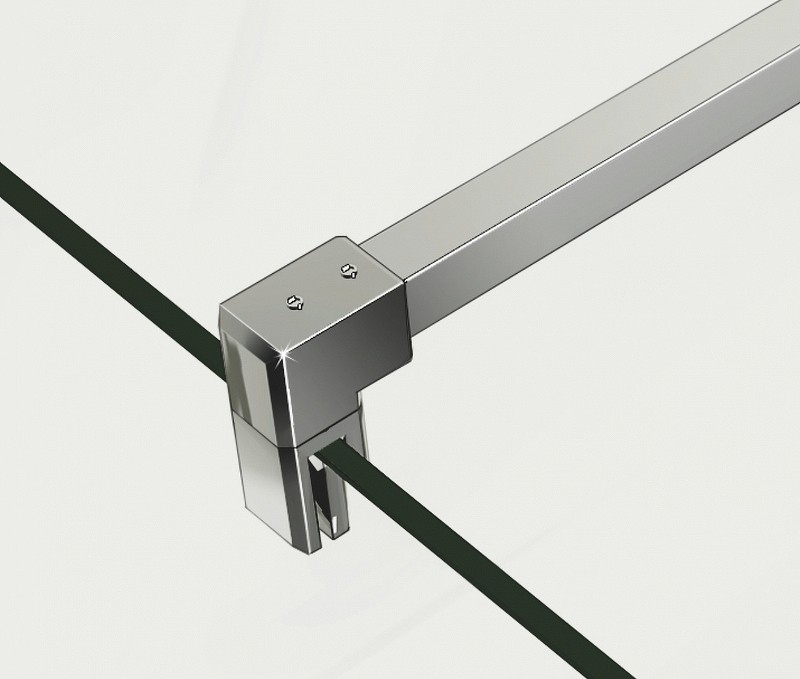 Душевая перегородка WeltWasser WW400 70G-1 10000006279 профиль Хром стекло прозрачное