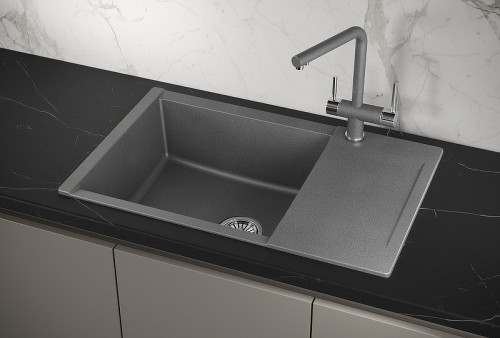 Кухонная мойка Granula Estetica 78 7807 цвет Графит
