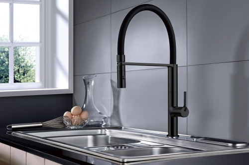 Смеситель для кухни Vincea VKF-114MB цвет Брашированный никель