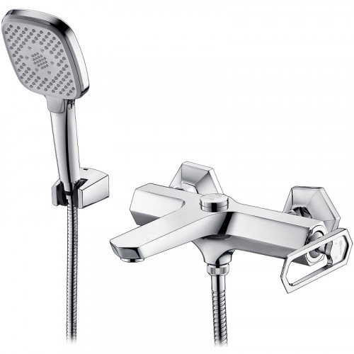 Смеситель для ванны Lemark Prizma LM3914C Хром латунь на стену