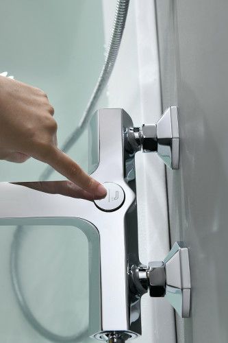 Смеситель для ванны Lemark Prizma LM3914C Хром латунь на стену