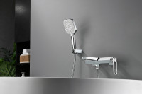 Смеситель для ванны Lemark Prizma LM3914C Хром латунь на стену