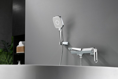 Смеситель для ванны Lemark Prizma LM3914C Хром латунь на стену