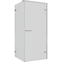 Душевой уголок Ambassador Abner 90x90 10011101R профиль Хром стекло прозрачное