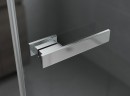 Душевой уголок Ambassador Abner 90x90 10011101R профиль Хром стекло прозрачное
