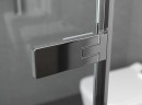 Душевой уголок Ambassador Abner 90x90 10011101R профиль Хром стекло прозрачное