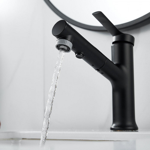 Смеситель для раковины Raffine F281H цвет Черный