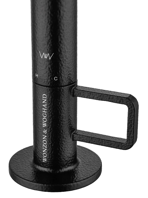 Смеситель для раковины Wonzon & Woghand Loop WW-111-00-508 цвет Черный матовый