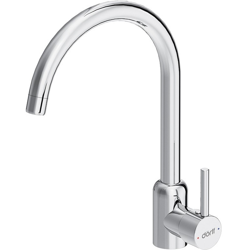 Смеситель для кухни Dorff Logic D3007000 Хром нержавеющая сталь