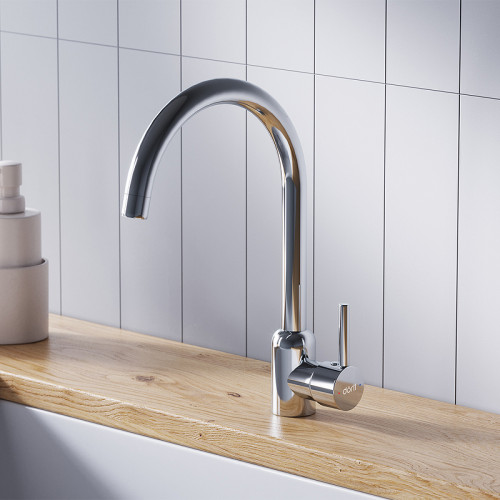 Смеситель для кухни Dorff Logic D3007000 Хром нержавеющая сталь