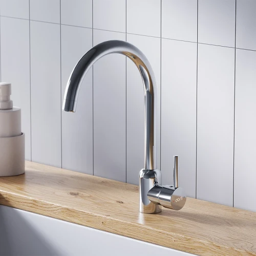 Смеситель для кухни Dorff Logic D3007000 Хром нержавеющая сталь
