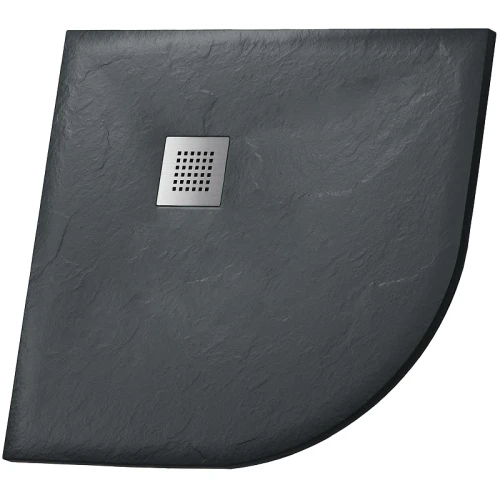 Душевой поддон из искусственного камня Grossman Strong 90x90 GR-S29090 Графит