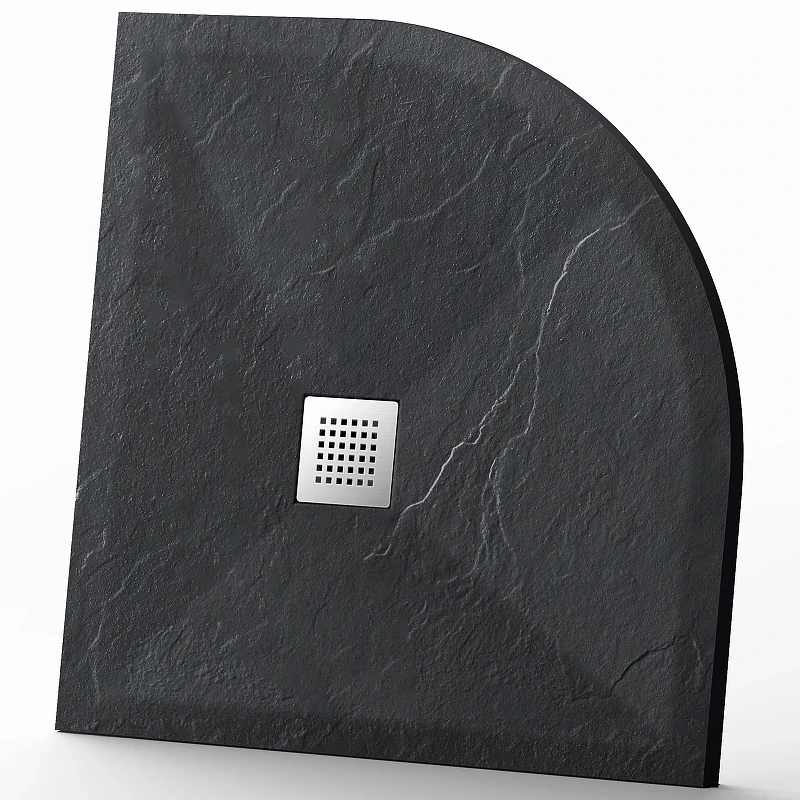 Душевой поддон из искусственного камня Grossman Strong 90x90 GR-S29090 Графит