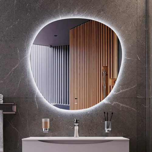 Зеркало Bond Circle 80x80 M37ZE-8080 с подсветкой с бесконтактным выключателем стекло