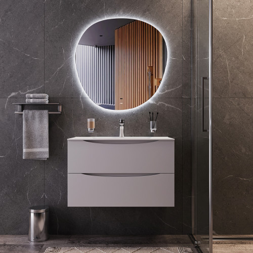 Зеркало Bond Circle 80x80 M37ZE-8080 с подсветкой с бесконтактным выключателем стекло