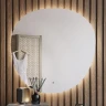 Зеркало Bond Circle 80x80 M37ZE-8080 с подсветкой с бесконтактным выключателем стекло