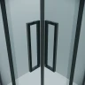 Душевой уголок Grossman Cosmo 100х100 300.K33.02.1010.42.00 профиль Графит сатин стекло прозрачное