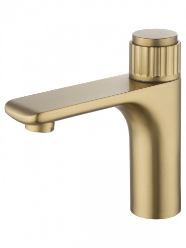 Смеситель для раковины Wonzon & Woghand Click WW-A40412-BG цвет Брашированное золото