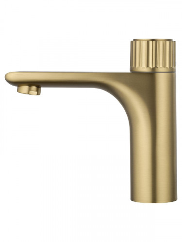 Смеситель для раковины Wonzon & Woghand Click WW-A40412-BG цвет Брашированное золото