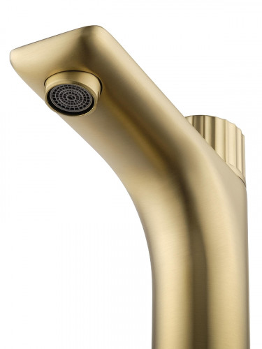 Смеситель для раковины Wonzon & Woghand Click WW-A40412-BG цвет Брашированное золото