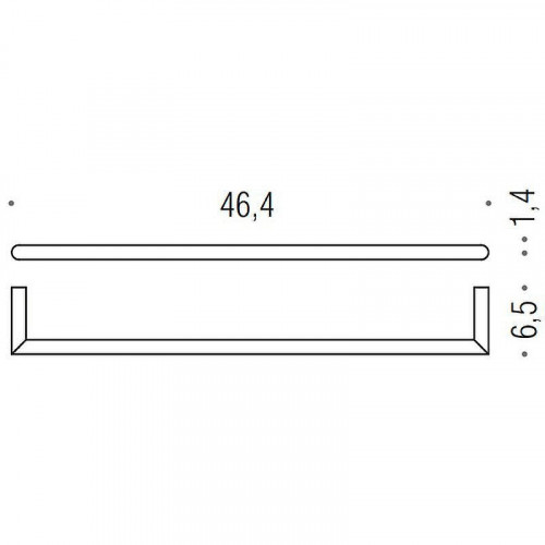 Полотенцедержатель Colombo Design Mini B4010.OM Золото матовое