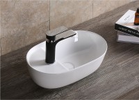 Раковина Ceruttispa 42 CR0050 СТ9611 Белая фарфор накладная
