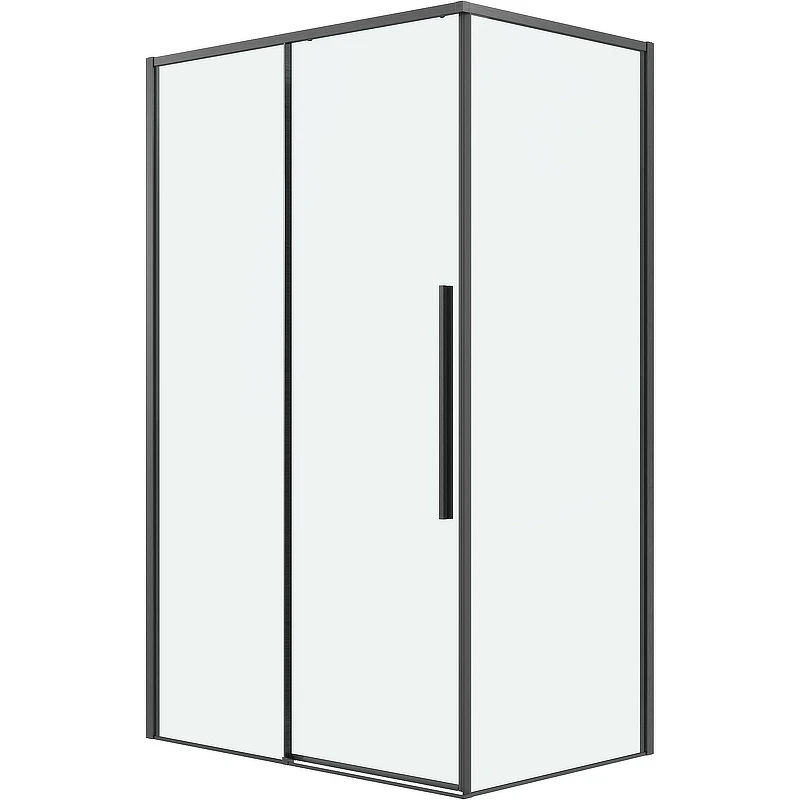 Душевой уголок Grossman Galaxy 110х70 120.K33.01.1170.42.00 профиль Графит сатин стекло прозрачное