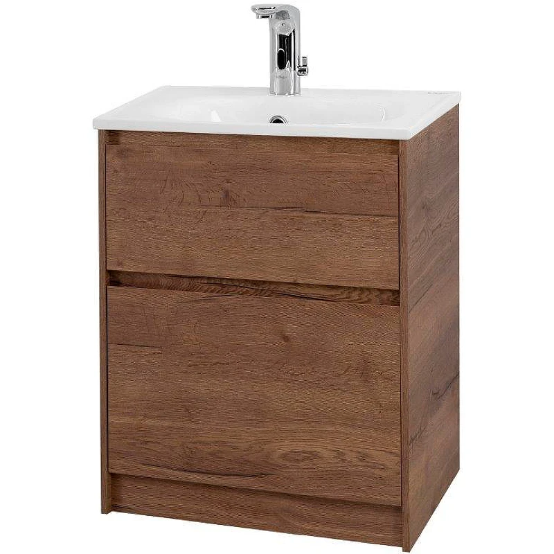 Тумба под раковину BelBagno Kraft 60 KRAFT-600-2C-PIA-RT Rovere Tabacco МДФ / ЛДСП
