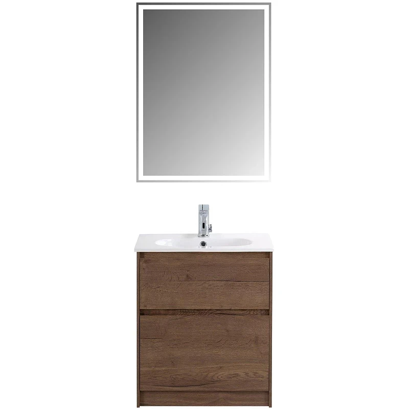Тумба под раковину BelBagno Kraft 60 KRAFT-600-2C-PIA-RT Rovere Tabacco МДФ / ЛДСП