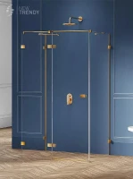 Душевое ограждение New Trendy AVEXA Gold x EXK-3088