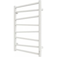 Электрический полотенцесушитель Grois Zigzag GR-103 50/80 П8 9016 R диммер справа Белый матовый