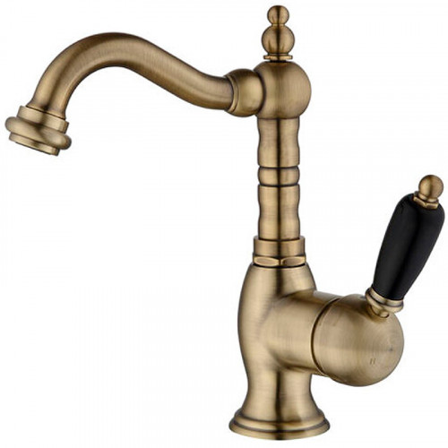 Смеситель для раковины Caprigo Adria-Uno Black Edition 02B-524-vot Бронза латунь