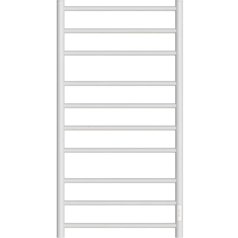 Электрический полотенцесушитель Point Аврора PN10850W П10 500x1000 диммер справа Белый