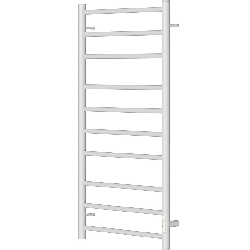 Электрический полотенцесушитель Point Аврора PN10850W П10 500x1000 диммер справа Белый