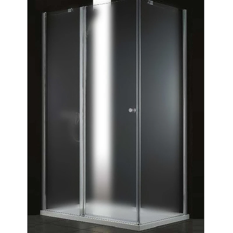 Душевой уголок Cezares Elena 120x90 L ELENA-W-AH-1-120/90-P-Cr-L профиль Хром стекло рифленое
