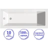 Акриловая ванна C-Bath Semela 180x80 CBQ014002 без гидромассажа