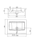 Раковина Aquaton Santek Элина 60 1WH501606 Белая