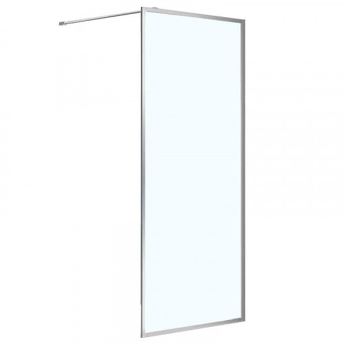 Душевая перегородка Azario Richmond 120 AZ-NAG 6310 1200 профиль Серебро стекло прозрачное