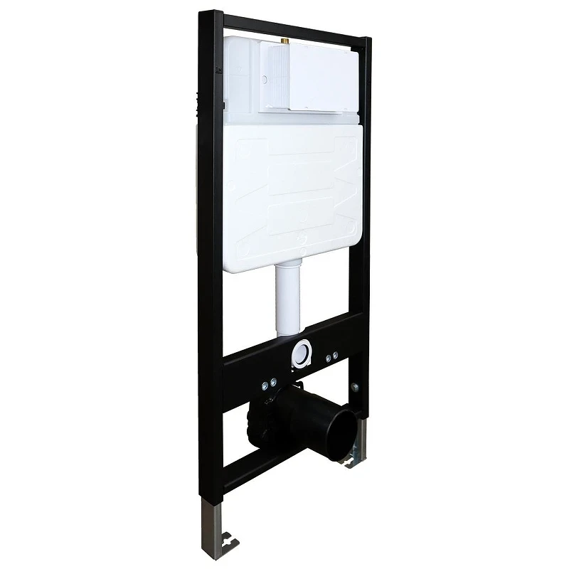Комплект унитаза с инсталляцией Azario AZ-100-100F+AZ-0093UQ3 цвет Белый с сиденьем Микролифт