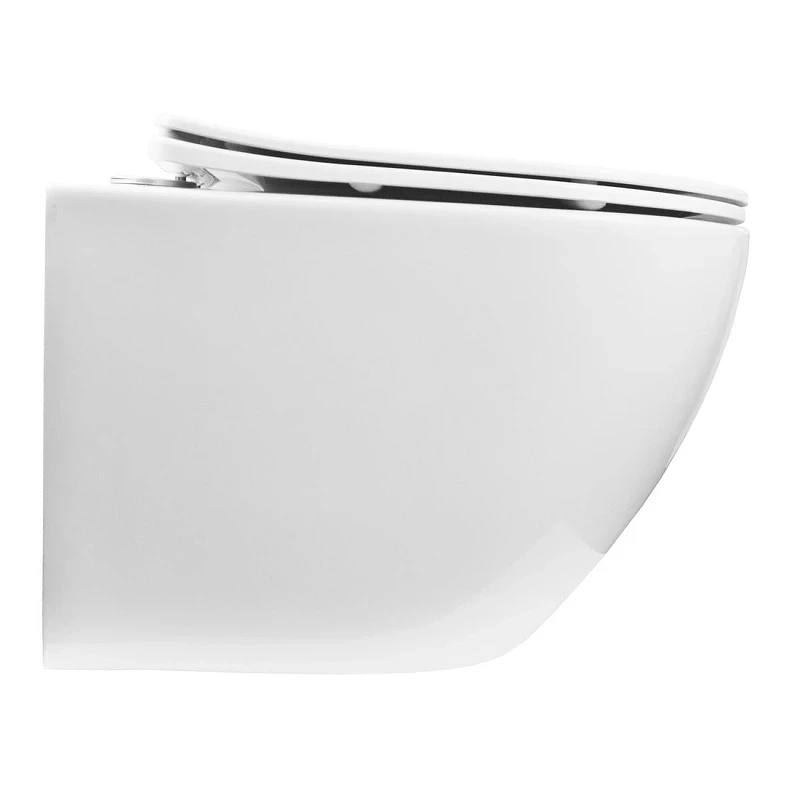 Комплект унитаза с инсталляцией Azario AZ-100-100F+AZ-0093UQ3 цвет Белый с сиденьем Микролифт