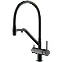 Смеситель для кухни Gappo G4398-86 Черный матовый латунь