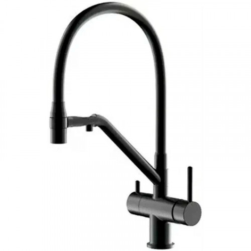 Смеситель для кухни Gappo G4398-86 Черный матовый латунь