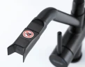 Смеситель для кухни Gappo G4398-86 Черный матовый латунь