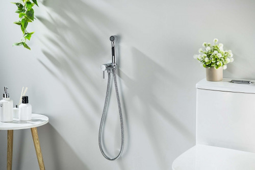 Гигиенический душ со смесителем Aquatek Европа AQ1020CR цвет Хром